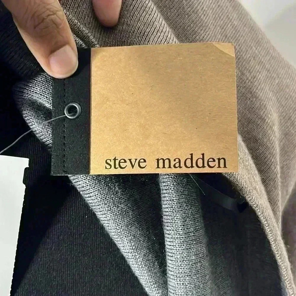 Steve Madden Open Front Kimono Cardigan Brown NWT Size:OS - Picture 6 of 8